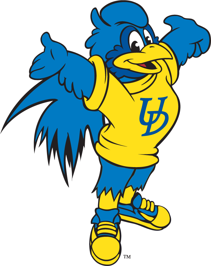 Delaware Blue Hens 1999-2009 Mascot Logo v12 diy DTF decal sticker